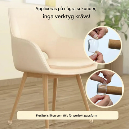 StolSokker™ - Den bästa ljuddämpande skydden för ditt golv!